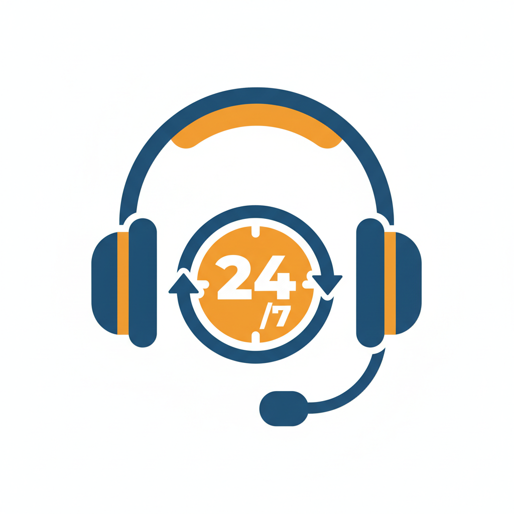 24x7 Support Icon